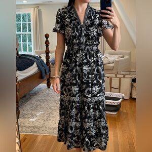 Max Studio black and white Floral Dress